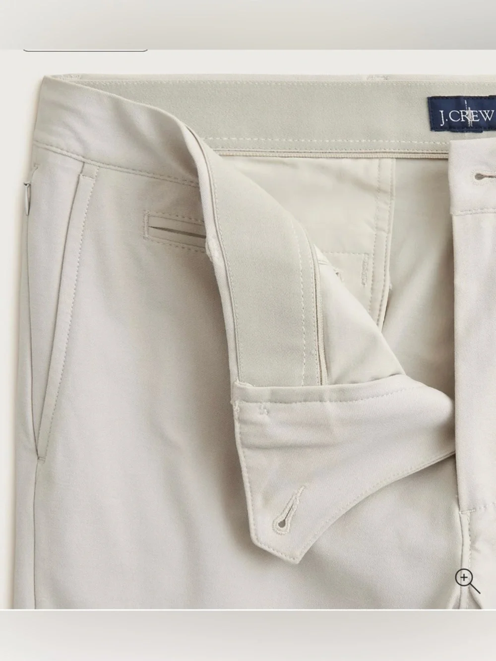 J.Crew 484 Slim-fit tech pant in ashen taupe